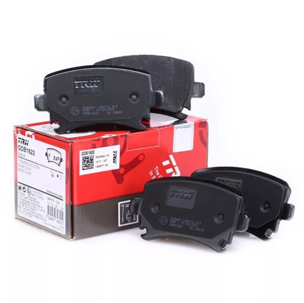 GDB1622 TRW Колодки торм. зад. AUDI A3/A4/A6/VW Golf V 10/03->, Touran 2/03->, SKODA Octavia 6/04->