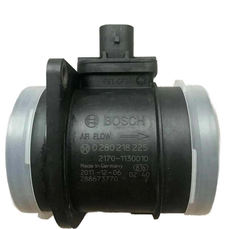 Bosch 0280218225 Датчик массового расхода воздуха для автомобилей ВАЗ с двигателями 1,6 л. 16 клапанов, с электропедалью, экологического стандарта Евро-4.  Аналог Lada 2170-1130010, 21700-1130010-00