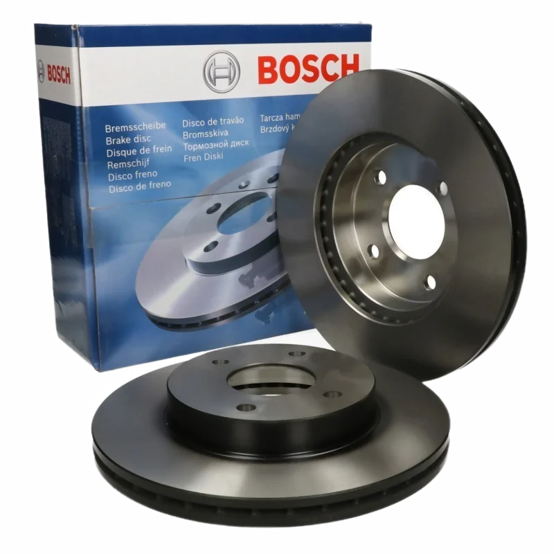 Диски тормозные передние Geely GC6/MK 08-15, Toyota Yaris 99-05 BOSCH 0986479012