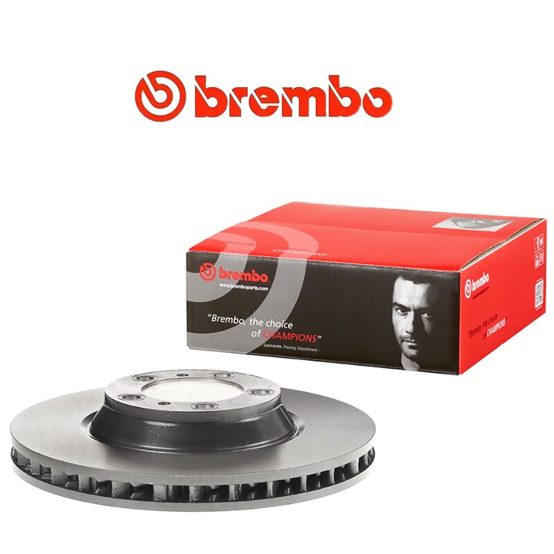 Диск тормозной передний левый Cayenne Brembo 09C98521