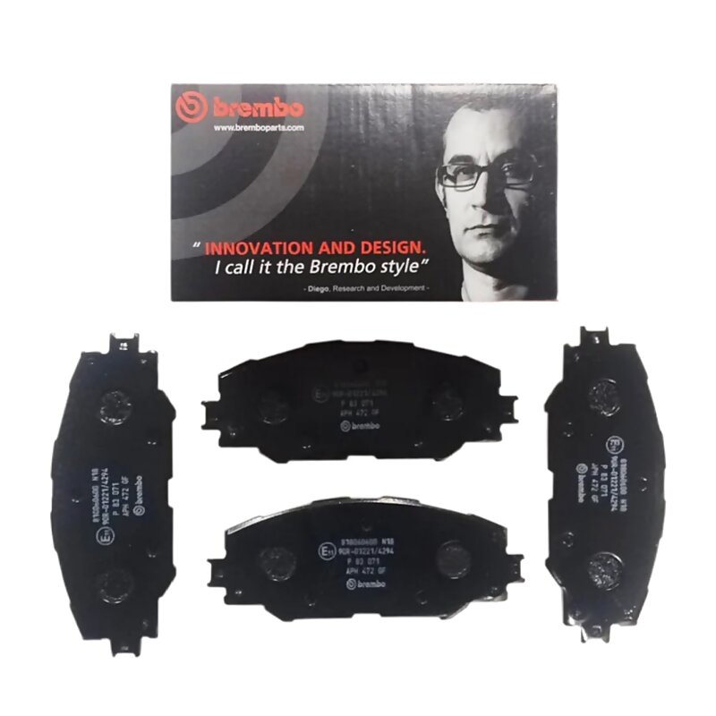 Колодки передние Toyota RAV4 III Brembo P83071