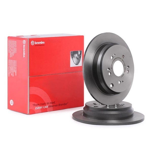 Диски тормозные задние Honda CR-V III Brembo 08A87111
