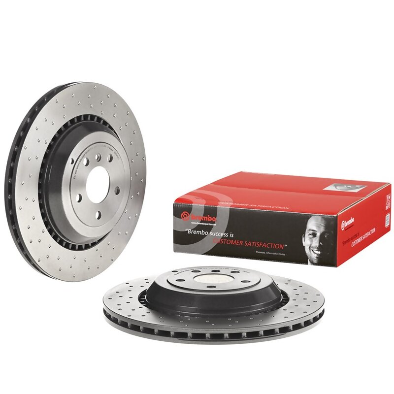 Диски тормозные задние Mercedes M-Class Brembo 09C66011