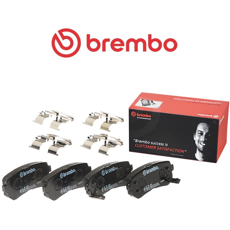 Колодки задние Hyundai i20 (ESP) 2008-14 Brembo P30046