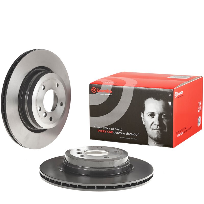 Диски тормозные задние BMW 3 E90-E93 Brembo 09A27011