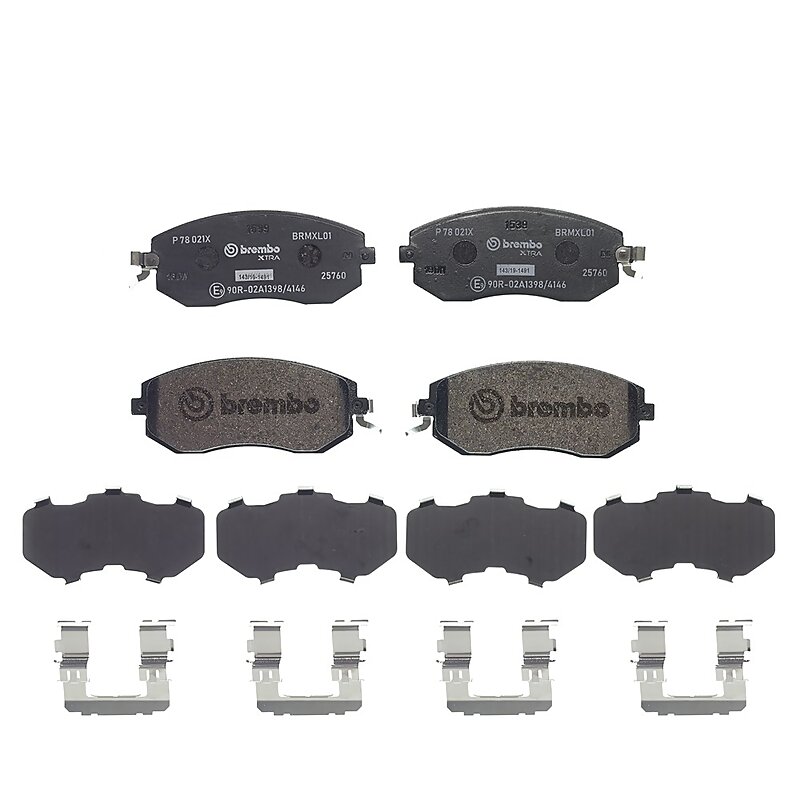 Колодки передние Subaru BRZ/Forester Brembo P78021X