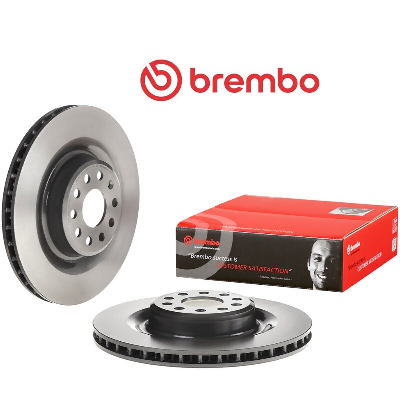 Диски тормозные задние Tesla Model SX Brembo 09D77311
