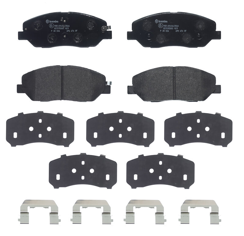 Колодки пер. SSANGYONG KORANDO 11/10=> BREMBO P30036
