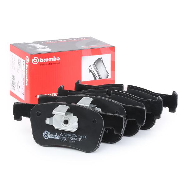 P06070 BREMBO Колодки торм.пер. BMW 1/3/4 F20/F21/F30/F35/F80/F34/F31/F32/F82) 1.6-2.0 10->