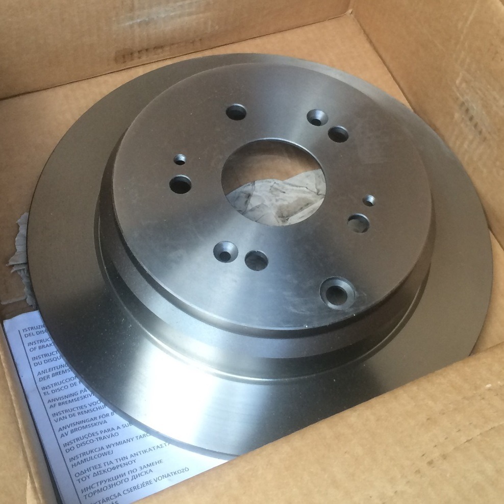Диски тормозные задние Honda CR-V III Brembo 08A87110
