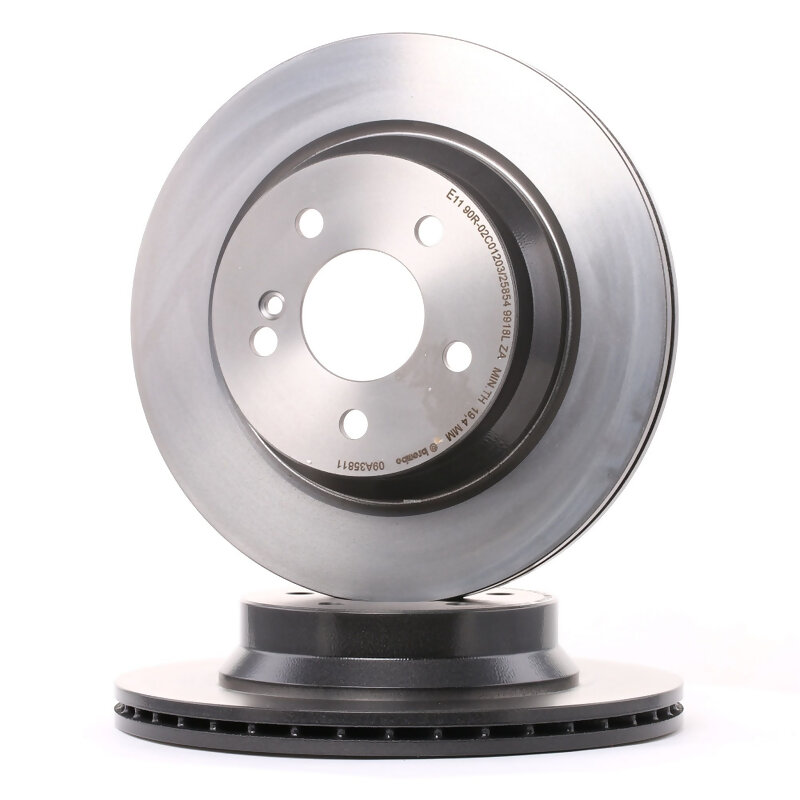 Диски тормозные Mercedes C219, W211 Brembo 09A35811