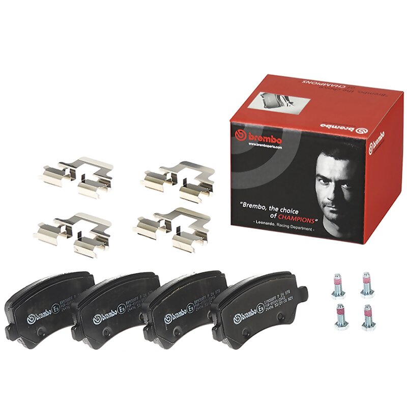 Колодки задние Volvo S80, V70, XC60, XC70 07- Brembo P24078
