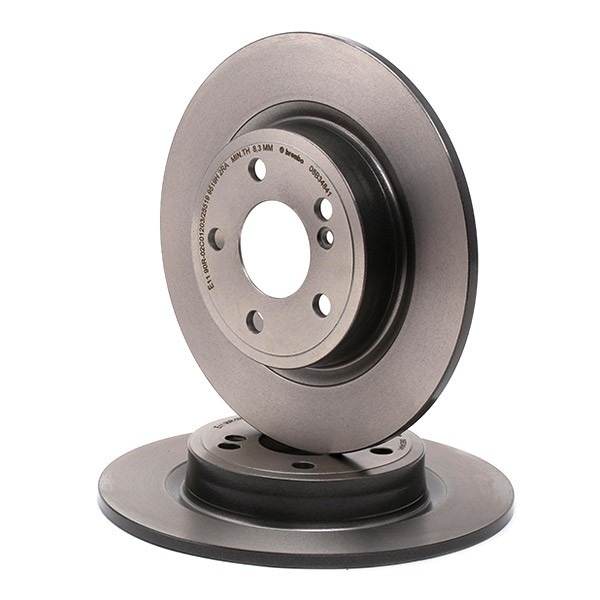 Диски тормозные задние Mercedes A/B/CLA/GLA 12- Brembo 08B34841