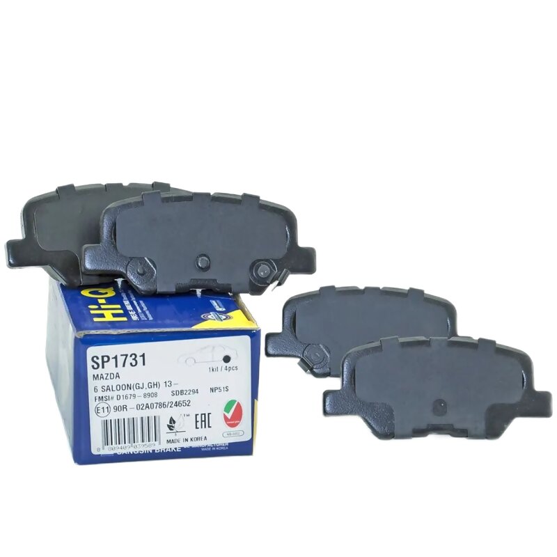 Колодки передние Mazda 6, Mitsubishi Outlander 2.0, 2.4i 12- Sangsin SP1731