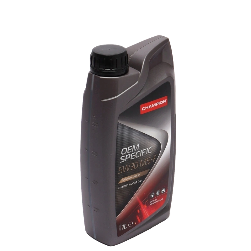 CHAMPION 8209314 OEM SPECIFIC 5W30 MS-F Синтетическое моторное масло для всех моделей Ford с 2009 года.