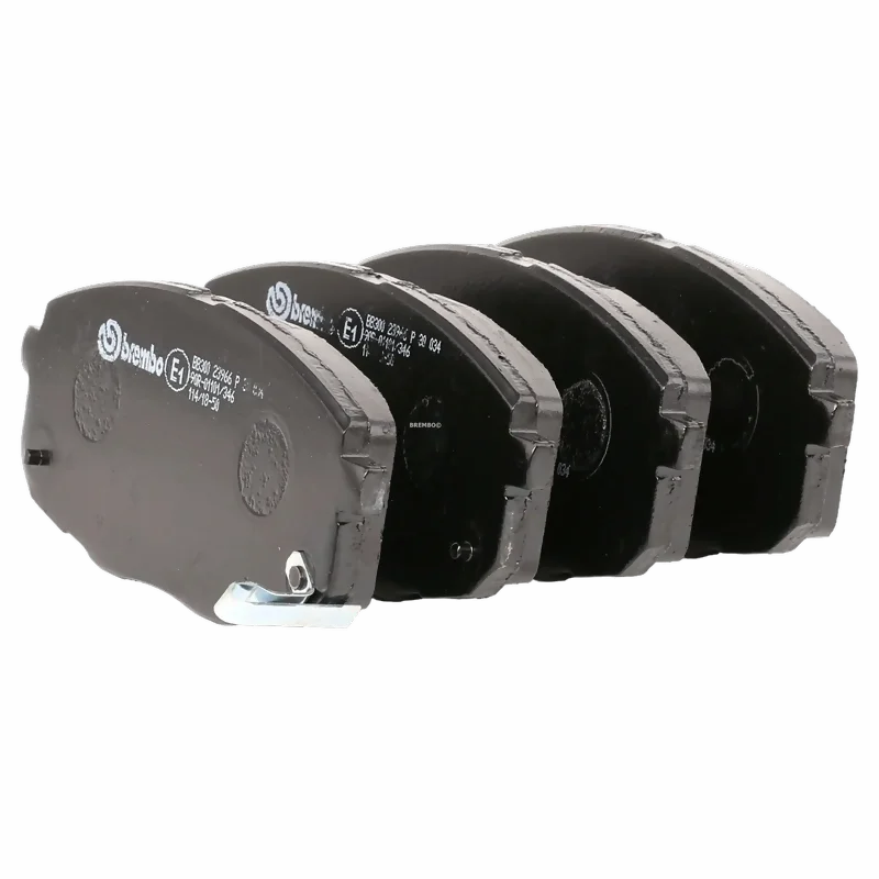 Тормозные колодки Brembo P30034, передние, дисковые, комплект с противоскрипными пластинами для CHANGAN EADO I, LINMAX / HYUNDAI CRETA I, i30 II / KIA CARENS II, CEED II, PROCEED I, SELTOS I, SOUL II / OUSHANG A600/A800.