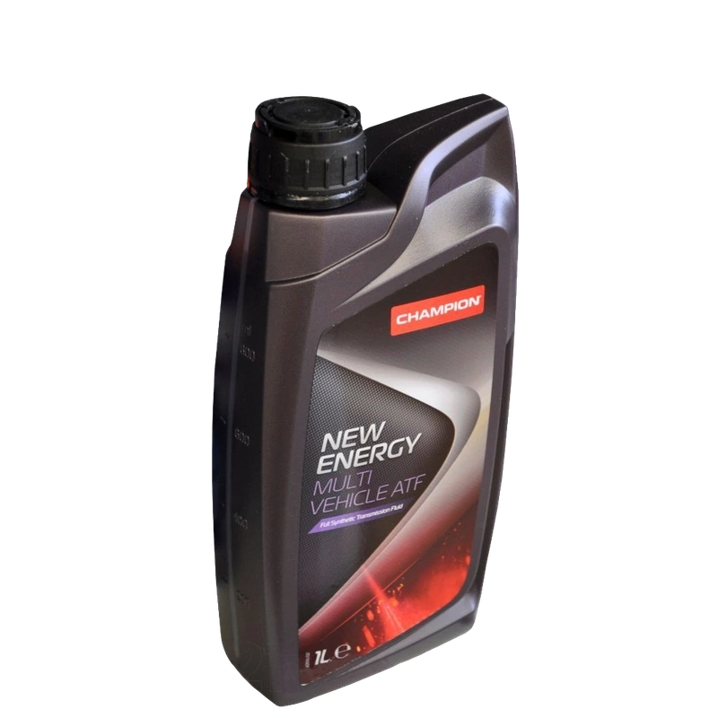 CHAMPION NEW ENERGY MULTI VEHICLE ATF 1 л. Champion Oil 8205804 Полностью синтетическое трансмиссионное масло для АКПП и гидротрансформаторов большинства легковых, внедорожных автомобилей и автомобилей повышенной проходимости.