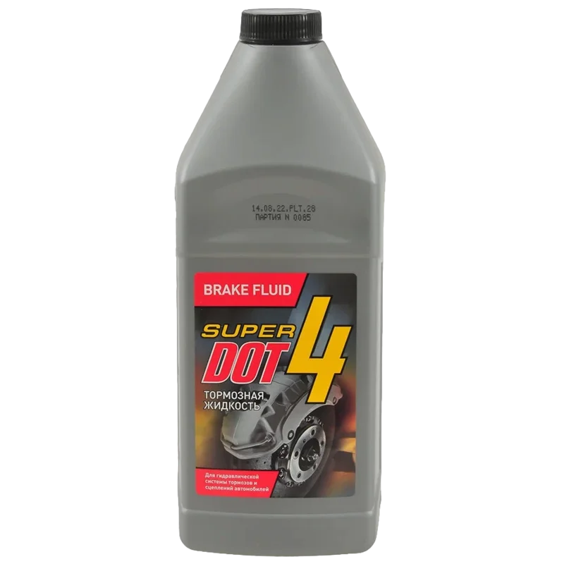 ТОРМОЗНАЯ ЖИДКОСТЬ SUPER DOT 4, 880 Г. ТОСОЛ-СИНТЕЗ