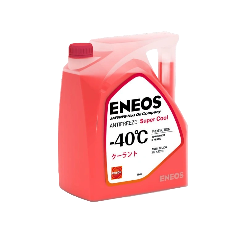Антифриз красный Super Cool 5 кг, P-OAT Eneos Z0075