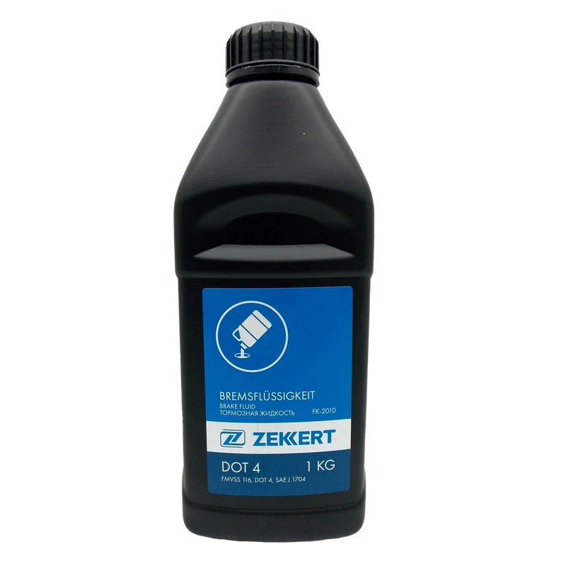 Тормозная жидкость DOT 4 0,91 кг Zekkert FK2010